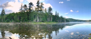 Lake Jimmy on the trail to Mt Adams
